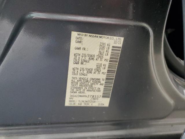 2015 NISSAN MURANO S 5N1AZ2MH4FN278557