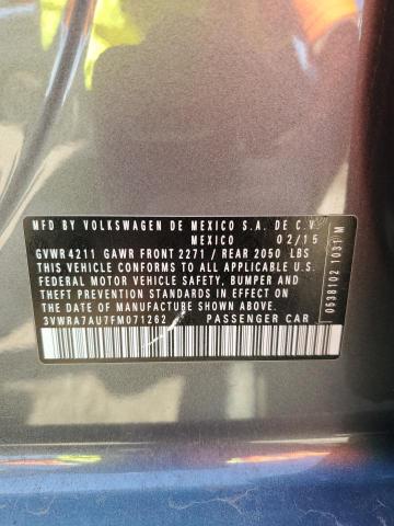 2015 VOLKSWAGEN GOLF TDI 3VWRA7AU7FM071262