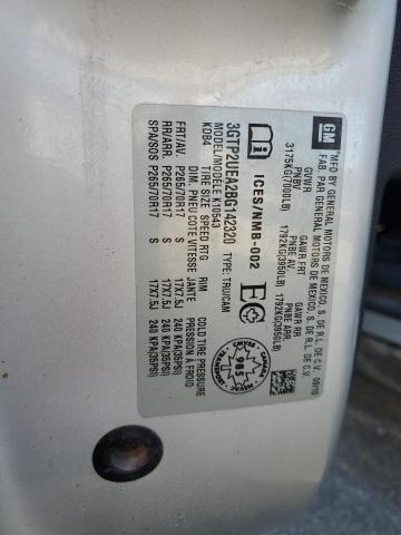 2011 GMC SIERRA K15 - 3GTP2UEA2BG142320