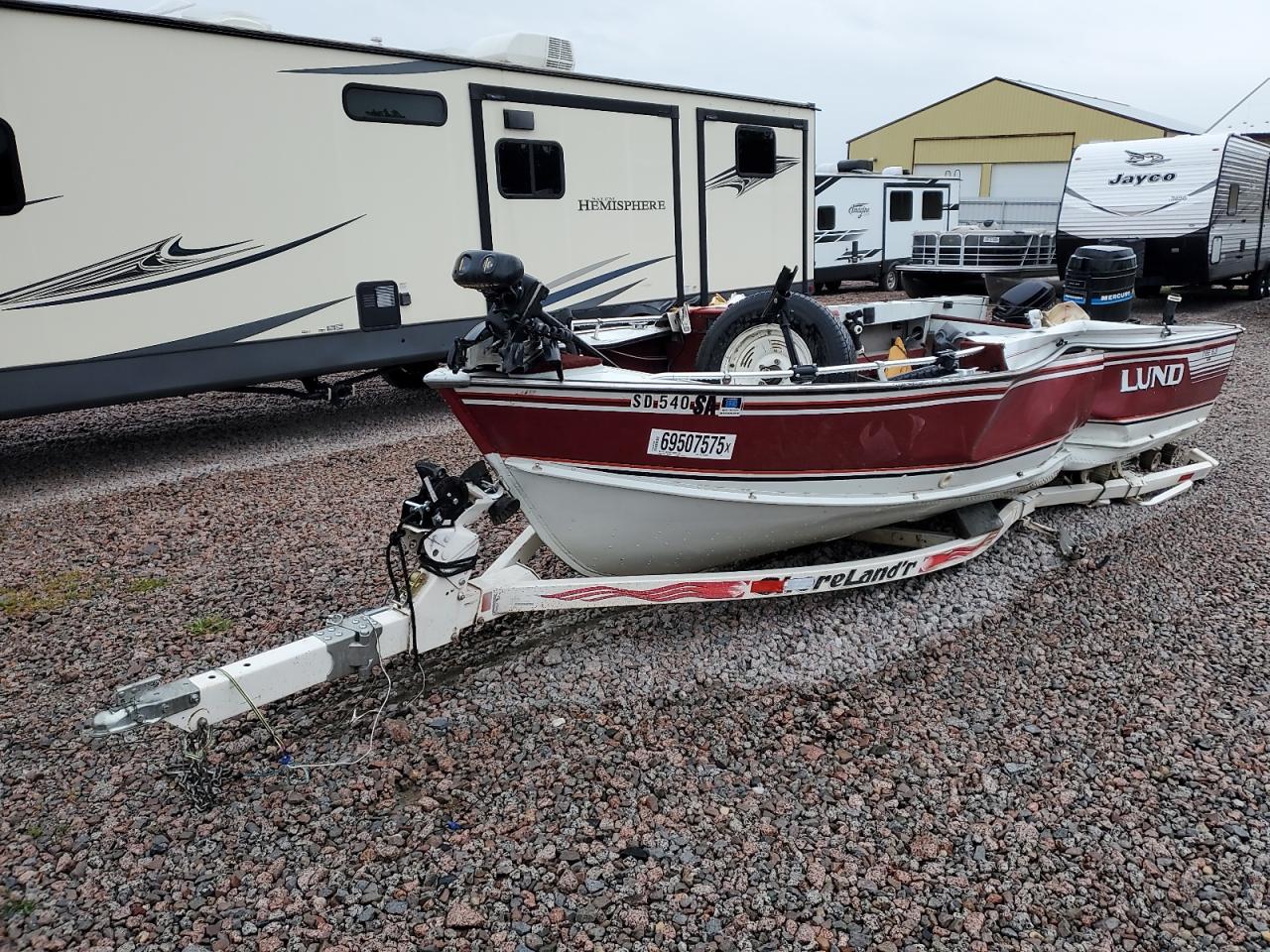 Lot #3311483235 1987 LUND BOAT