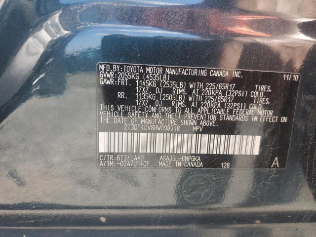 2011 TOYOTA RAV4 LIMIT - 2T3DF4DV8BW098318