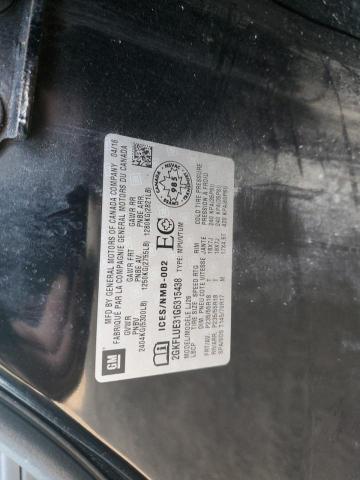 2016 GMC TERRAIN SL 2GKFLUE31G6315438