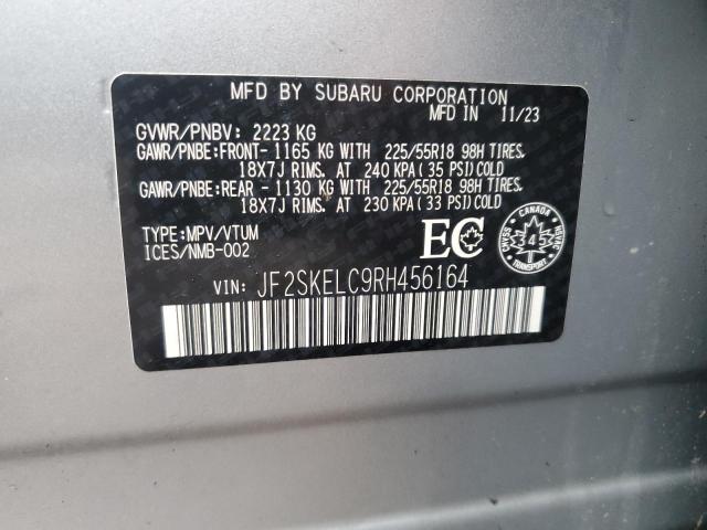 2024 SUBARU FORESTER L - JF2SKELC9RH456164
