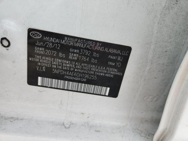 2013 HYUNDAI ELANTRA GL - 5NPDH4AE6DH196255