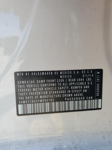 2015 VOLKSWAGEN GTI 3VW5T7AU5FM000182