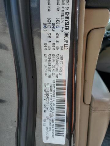 2015 JEEP GRAND CHEROKEE LIMITED 1C4RJEBGXFC737211