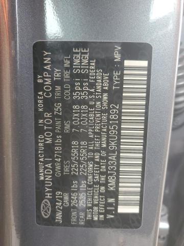 2019 HYUNDAI TUCSON LIM #3302851912