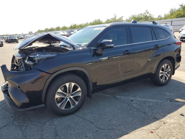 2021 TOYOTA HIGHLANDER HYBRID XLE 5TDHARAH1MS008409