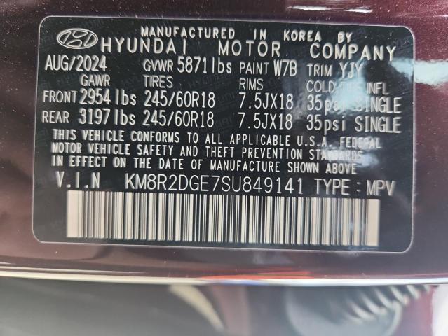 2025 HYUNDAI PALISADE S #3292425591