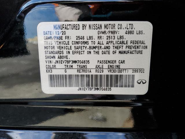 2021 INFINITI Q50 LUXE #3297969793