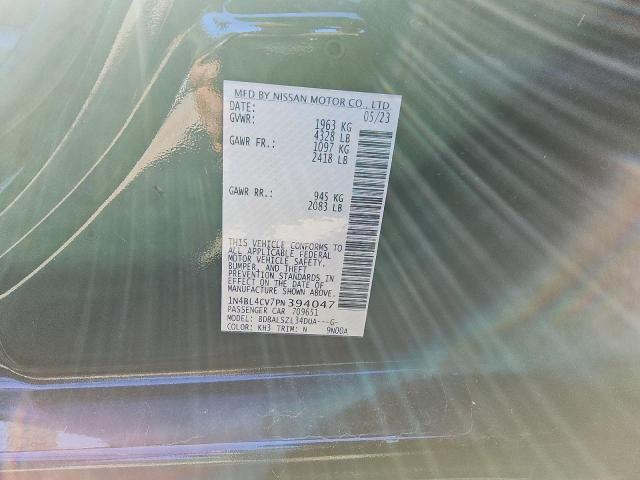 2023 NISSAN ALTIMA SR - 1N4BL4CV7PN394047