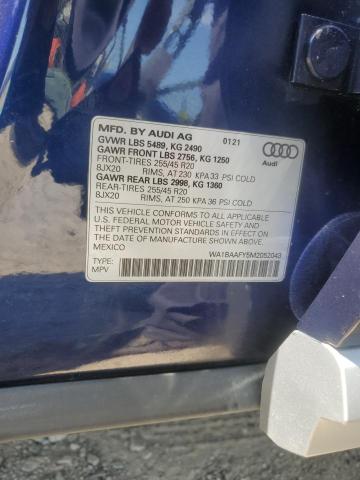 2021 AUDI Q5 PREMIUM - WA1BAAFY5M2052043