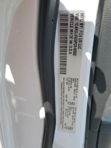2023 DODGE DURANGO PU 1C4RDJFG5PC618302