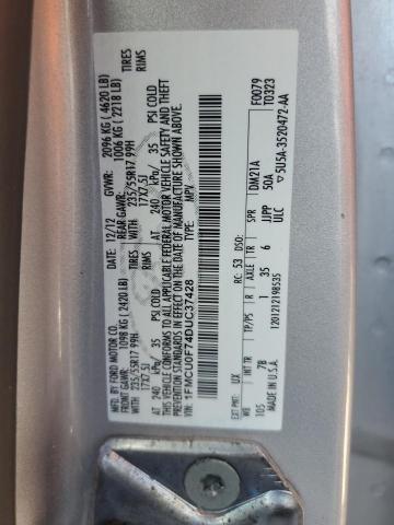 2013 FORD ESCAPE S - 1FMCU0F74DUC37428