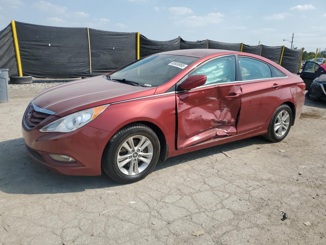Lot #3261189936 2013 HYUNDAI SONATA GLS