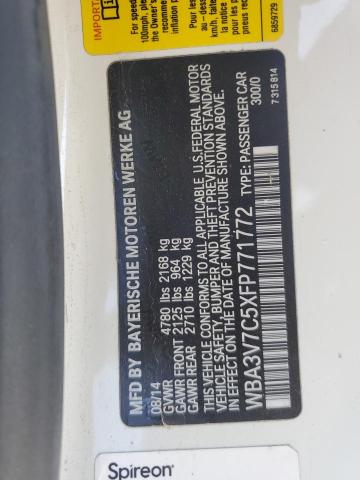 2015 BMW 428 I SULEV - WBA3V7C5XFP771772