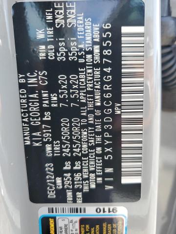 2024 KIA TELLURIDE - 5XYP3DGC6RG478556