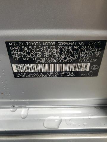 2015 LEXUS LS 460 JTHBL5EF4F5138063