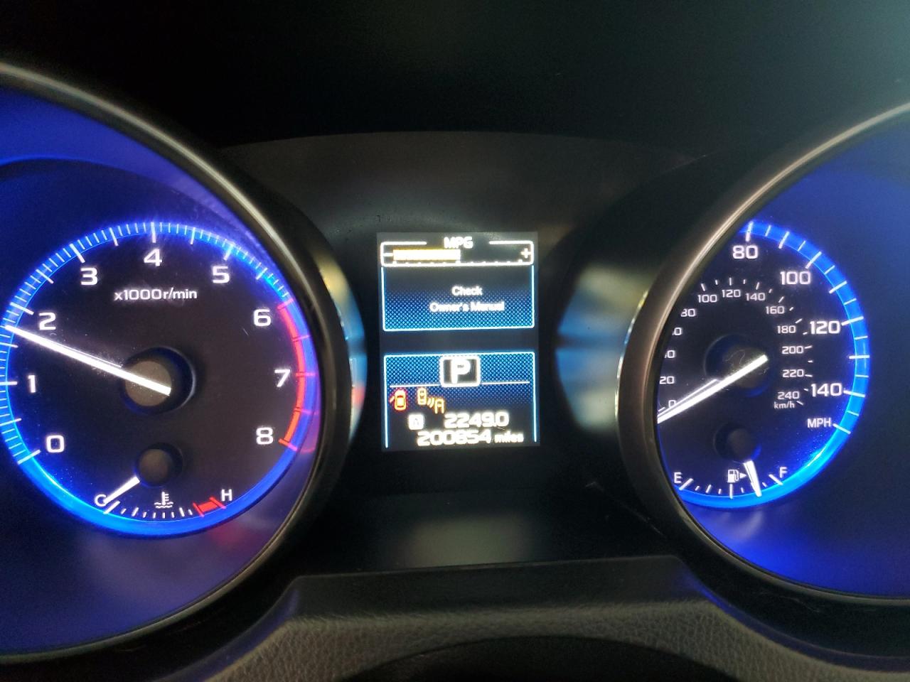 SUBARU OUTBACK 2.5I LIMITED