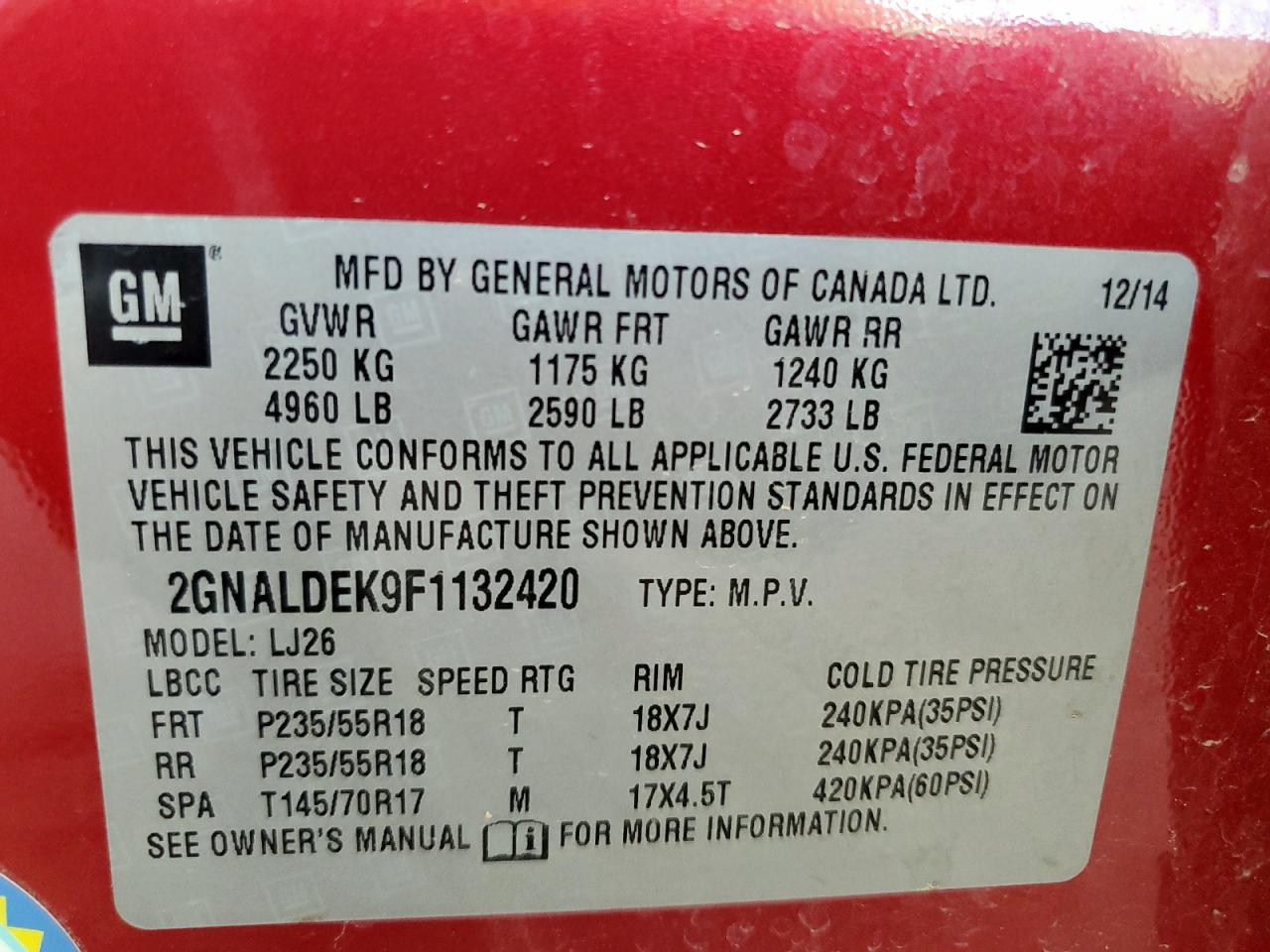 CHEVROLET EQUINOX LTZ