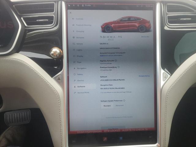 2015 TESLA MODEL S 85 5YJSA1H12FF094546