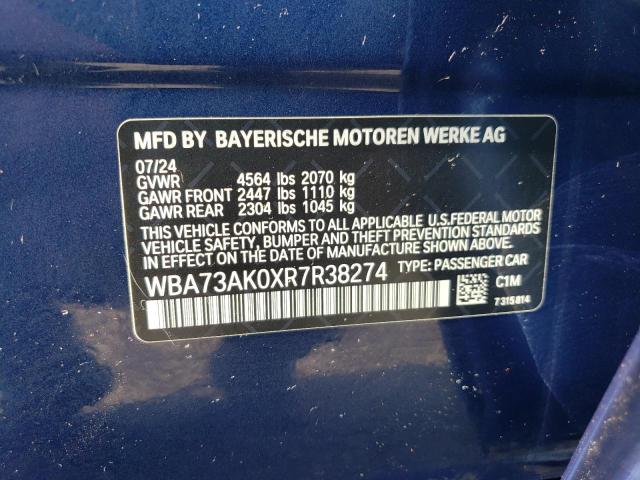 2024 BMW 228XI WBA73AK0XR7R38274