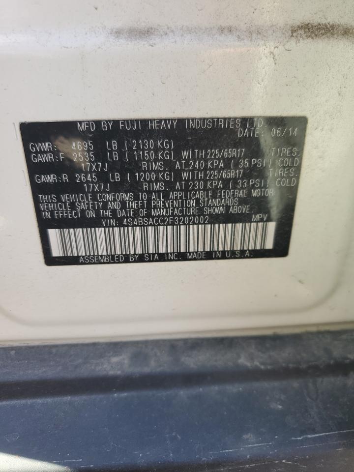 SUBARU OUTBACK 2.5I PREMIUM