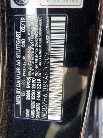 2019 MERCEDES-BENZ E 450 4MAT WDDZH6JB8KA620309