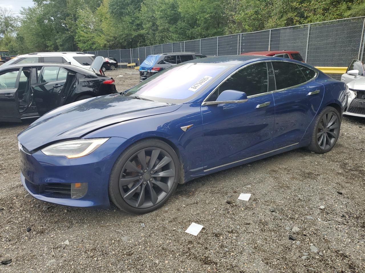 Lot #3287605015 2017 TESLA MODEL S