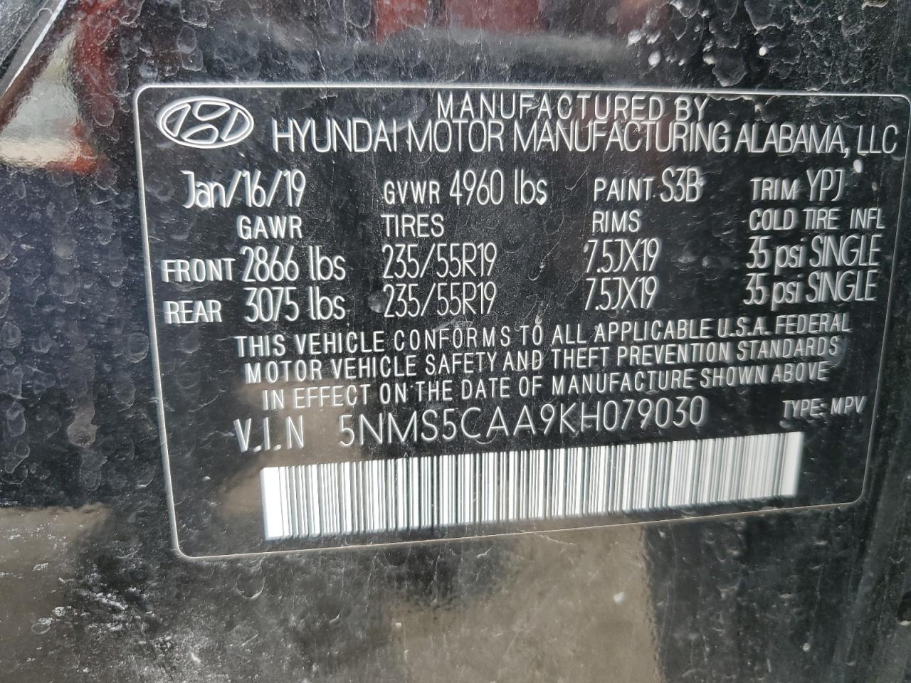 HYUNDAI SANTA FE LIMITED