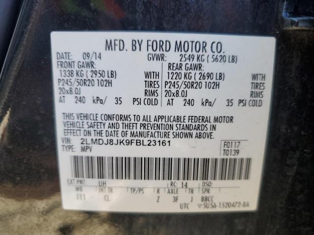 2015 LINCOLN MKX 2LMDJ8JK9FBL23161