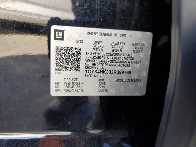 2018 CADILLAC ESCALADE ESV LUXURY 1GYS4HKJ3JR399768