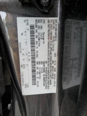 2016 FORD FOCUS SE 1FADP3F2XGL273422