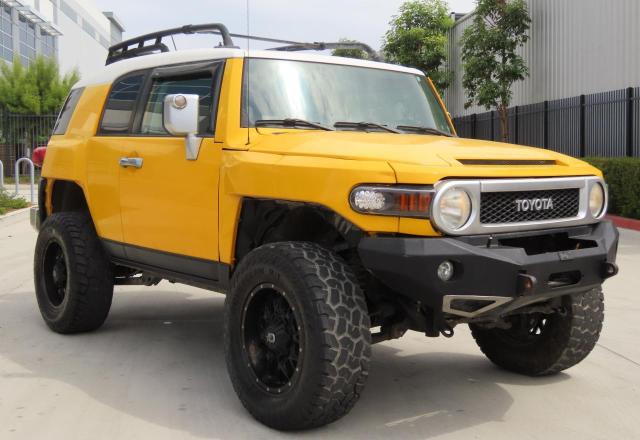 TOYOTA FJ CRUISER 2007 yellow 4dr spor gas JTEBU11F370076307 photo #1