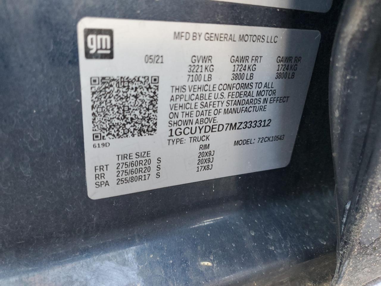 CHEVROLET SILVERADO K1500 LT