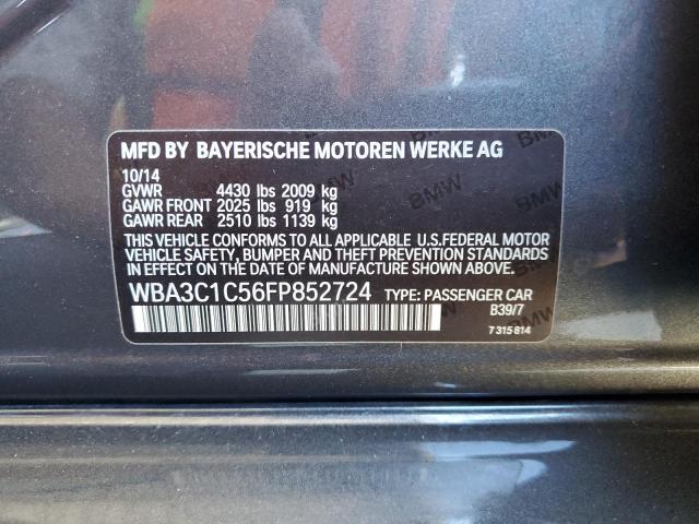 2015 BMW 328 I SULE - WBA3C1C56FP852724