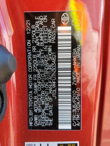 2022 TOYOTA PRIUS LE - JTDL9MFU7N3034821