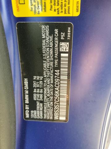 2019 BMW M4 CS WBS3S7C56KAC09744