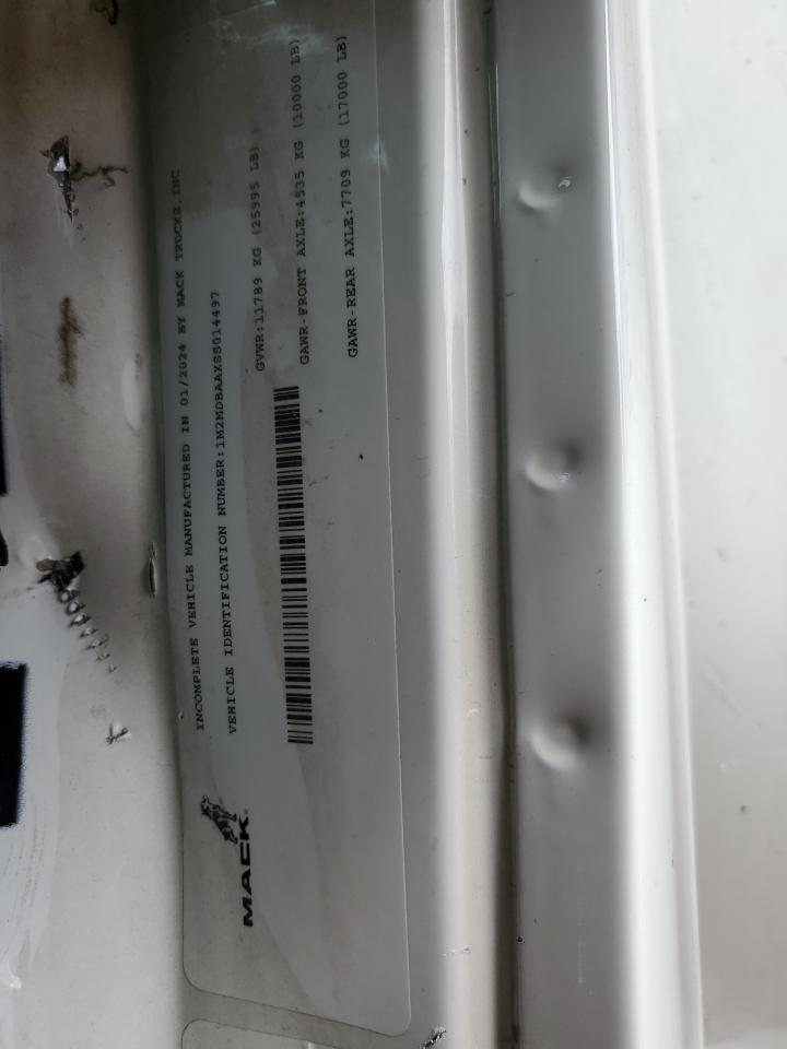 Lot #3298022147 2025 MACK MD