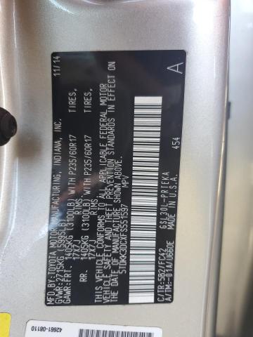 2015 TOYOTA SIENNA LE - 5TDKK3DCXFS551597