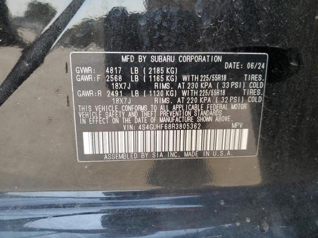 2024 SUBARU CROSSTREK SPORT 4S4GUHF68R3805362