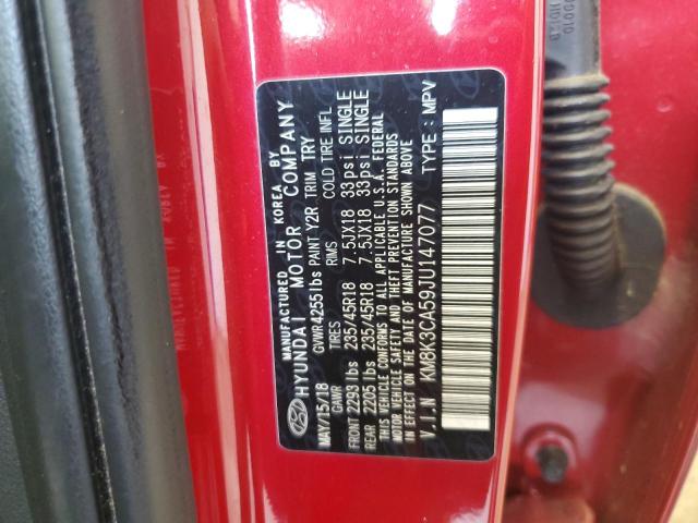 2018 HYUNDAI KONA LIMIT KM8K3CA59JU147077