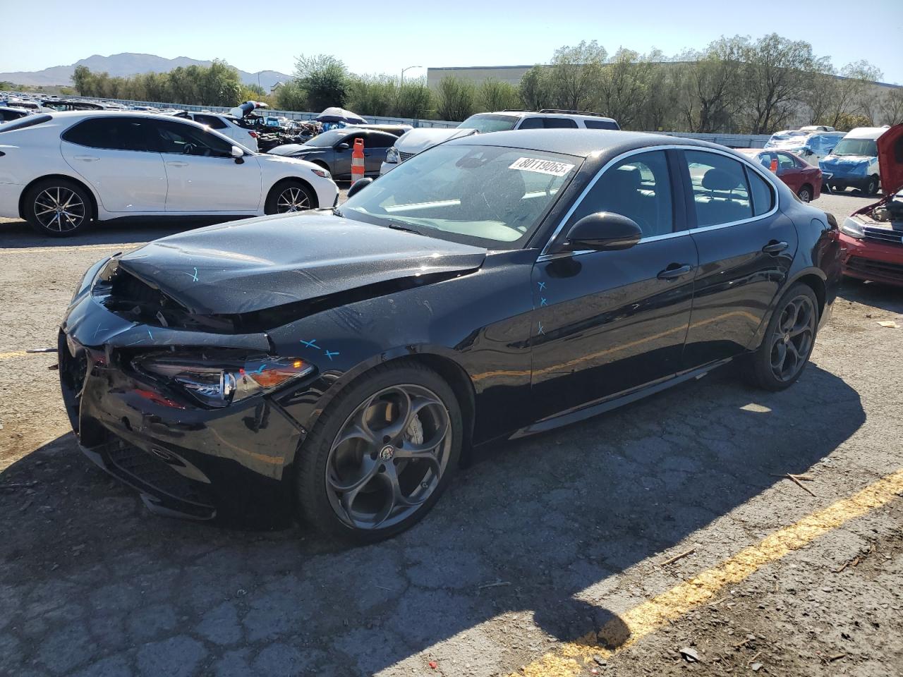 Lot #3285091380 2018 ALFA ROMEO GIULIA TI