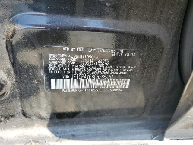 2016 SUBARU IMPREZA SP JF1GPAY68GH285461