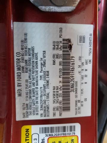 2015 LINCOLN MKZ 3LN6L2G91FR616179