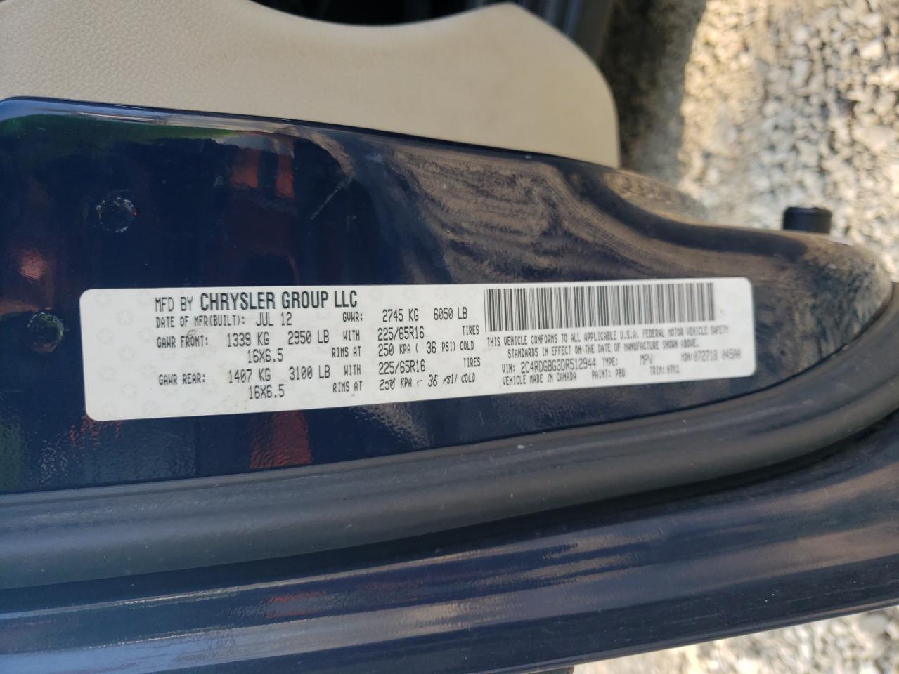 DODGE GRAND CARAVAN SE