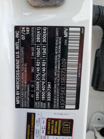 2025 MERCEDES-BENZ GLS 450 4M 4JGFF5KE1SB273109
