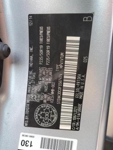 2015 TOYOTA SIENNA SPO 5TDXK3DC0FS567474