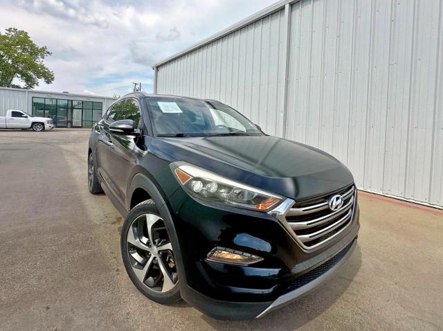 HYUNDAI TUCSON LIM 2016 black 4dr spor gas KM8J33A27GU201258 photo #1