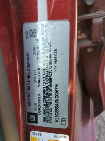 2022 CHEVROLET SPARK LS #3282592864